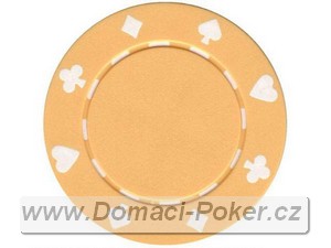 Poker etony Bez potisku 11,5gr. - lut