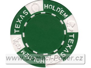 Texas Holdem 11,5gr. - Zelen