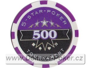 5-Star 11,5gr. - Hodnota 500 - fialov