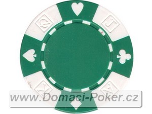 Poker eton Suit AKQJ - Zelen