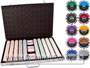 Poker etony 5-Star 1000