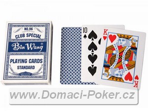 Hrac karty na poker BCG Playing Cards No. 92 - modr