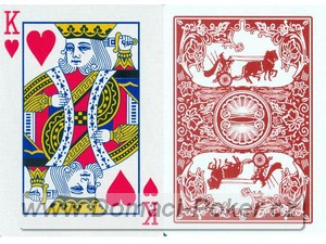 Hrac karty poker Playing Cards 988 erven