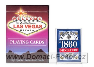 Mini pokerov karty 1860 Nevada Style