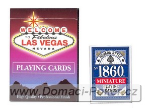 Mini pokerov karty 1860 Nevada Style