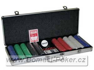 Sada eton s 500 poker etony bez potisku NA PN