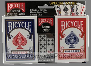 Bicycle Rider Back 2-pack + 5 kostek