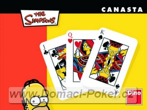Canasta The Simpsons - paprov krabika