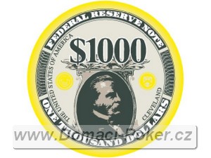 US Bankovky 10,5 gr. - hodnota 1000$ lut