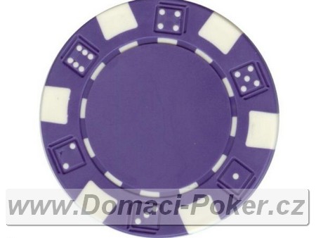 Poker etony Kostka 11,5gr. - Fialov