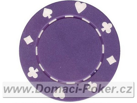 Poker etony Bez potisku 11,5gr. - Fialov