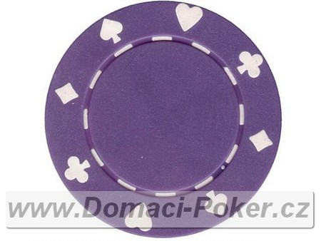 Poker etony Bez potisku 11,5gr. - Fialov