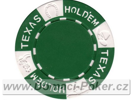 Texas Holdem 11,5gr. - Zelen