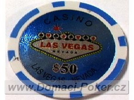 Las Vegas Laser 13gr. - Hodnota 50 - svtle modr