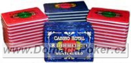 Casino Royal 14gr. - Plaketa s hodnotou 1000000 - modr