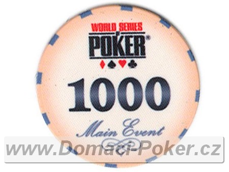 WSOP Main Event 10gr. - Hodnota 1000 - merukov