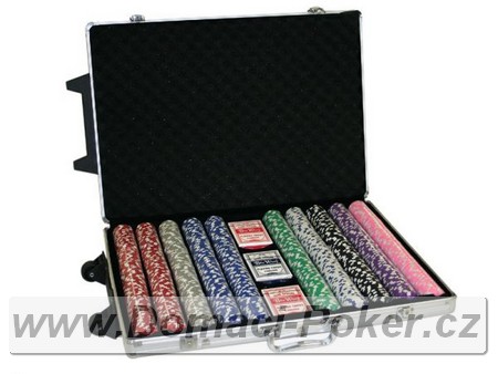 Poker set s motivem Kostky 1000 NA PN