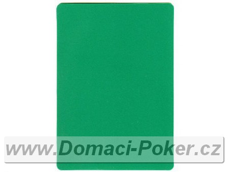 Cut Card Pokersize - zelen