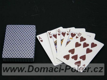 Hrac karty na poker Piatnik Starclub - modr normal