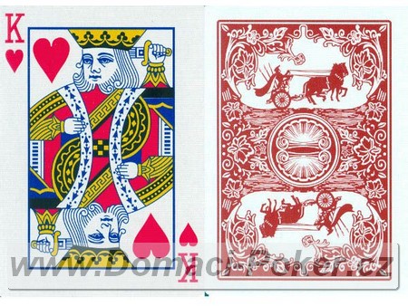 Hrac karty poker Playing Cards 988 erven