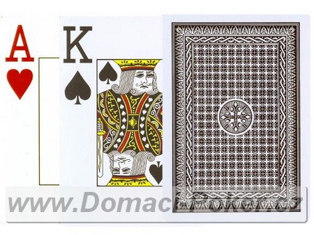 Poker karty Lion 100% Plast - ern
