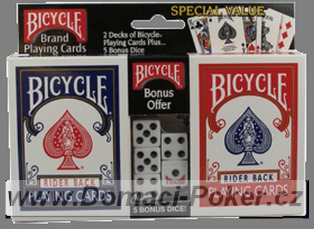 Bicycle Rider Back 2-pack + 5 kostek