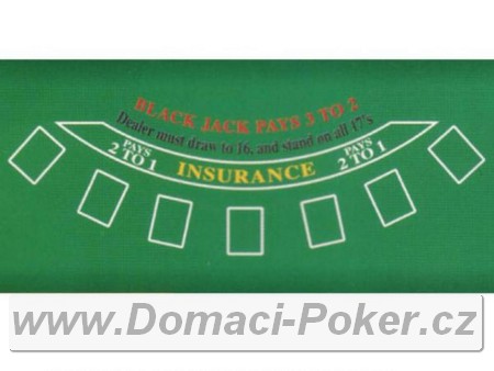 Pltno na Black Jack 171 x 84 cm