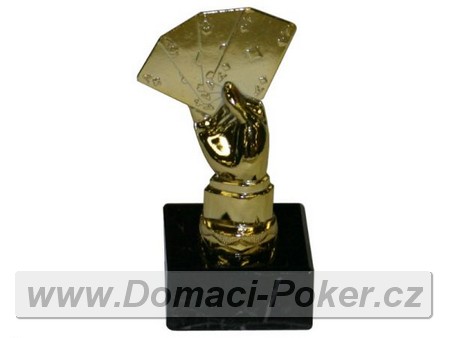 Pokerov trofej - zlat