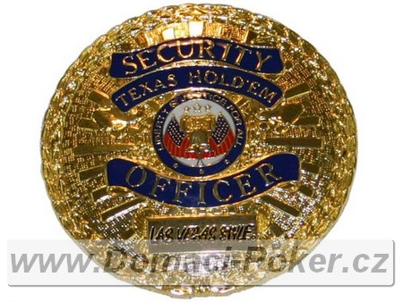 Card Protector texas Holdem Security Officer